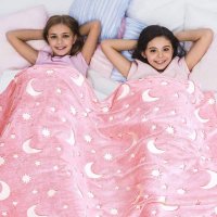 Детско светещо одеяло, снимка 3 - Спално бельо и завивки - 42940066