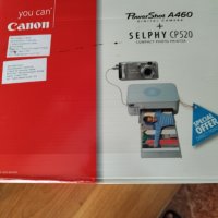 Продавам дигитален фотоапарат Canon Pawershot A 460 + фотопринтер към него, снимка 2 - Фотоапарати - 40331487