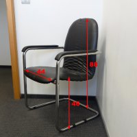 Стол изкуствена кожа  - 11 бр, снимка 5 - Столове за офис - 42201017