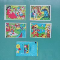 Картинки от дъвки Идеал- приказки - пълна серия - 4 бр. + опаковка , снимка 1 - Колекции - 36808865