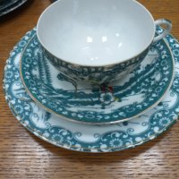 Japan hand painted bone porcelain  tea set, снимка 3 - Антикварни и старинни предмети - 33673131