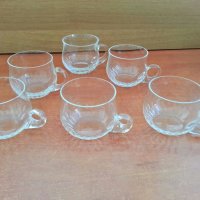 ретро кристални  чаши за пунш кафе чай , снимка 1 - Антикварни и старинни предмети - 26627388