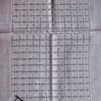 Покривки Ленени монтирани - за маса, Панами и Други платове за облекло от 80 - те години , снимка 1 - Други стоки за дома - 18904296