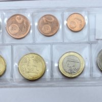 Пълен сет евромонети Кипър 2008 г. от 1 цент до 2 евро, снимка 2 - Нумизматика и бонистика - 43745945