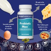 Probiotic Max Пробиотични таблетки за вегани и вегетарианци - 360 таблетки, снимка 5 - Хранителни добавки - 43575078