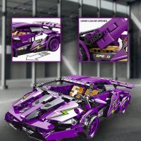Конструктори Техник Lamborghini 570 части / спортни коли / големи конструктори, снимка 5 - Конструктори - 43290870