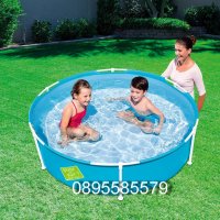Басейн сглобяем152 cm x 38 cm My Frame Pool за деца или за  ледена баня  домашна (криотерапия) , снимка 2 - Басейни и аксесоари - 33260996