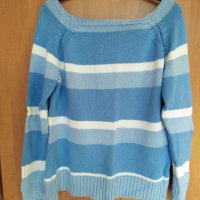 Син пуловер, снимка 1 - Блузи с дълъг ръкав и пуловери - 26663120