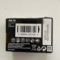 Duracell Алкална Батерия АА 10бр 1,5v, снимка 3 - Друга електроника - 35615194