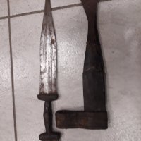 Стара автентична африканска кама, нож, ки, снимка 5 - Антикварни и старинни предмети - 33260320