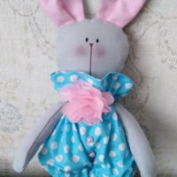 Текстилна декорация зайченце-момченца и момиченца, снимка 5 - Кукли - 28161803