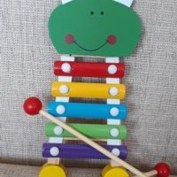 Детски дървен ксилофон, снимка 4 - Образователни игри - 26742993