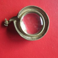 Уникална бронзова лупа 19 век , снимка 3 - Колекции - 26998929