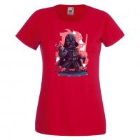 Дамска тениска Star Wars Darth Vader Игра,Изненада,Подарък,Геймър,, снимка 4 - Тениски - 36788878