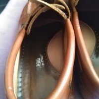 Маркови обувки Риверланд естествена кожа №45 стелка 285 мм като нови, снимка 8 - Спортно елегантни обувки - 37880814