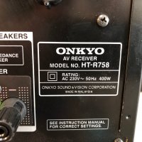 Onkyo HT-R758, снимка 13 - Ресийвъри, усилватели, смесителни пултове - 38178054