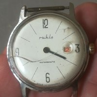 Мъжки часовник Ruhla. UMF 24. Vintage watch. Made in Germany. Механичен механизъм , снимка 8 - Мъжки - 40608610
