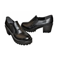 Дамски ежедневни обувки в черно , снимка 2 - Дамски ежедневни обувки - 43985787