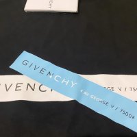 Givenchy Adress Logo тениска XL, снимка 3 - Тениски - 43267136