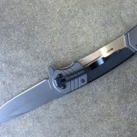 Сгъваем автоматичен нож  BUCK 95 X 225, снимка 2 - Ножове - 39598727