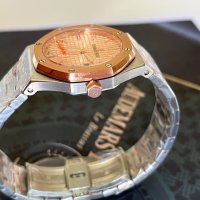 Дамски часовник AUDEMARS PIGUET rose gold quartz 33mm батерия клас 5А+, снимка 5 - Дамски - 38083136