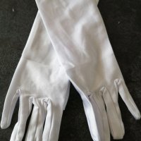 дълги бели ръкавици, снимка 4 - Ръкавици - 43716765