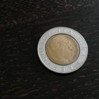 Монета - Италия - 500 лири | 1991г., снимка 2 - Нумизматика и бонистика - 27772350