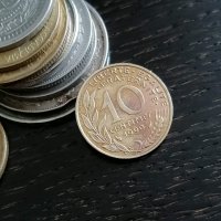 Монета - Франция - 10 сантима | 1990г., снимка 1 - Нумизматика и бонистика - 28617649