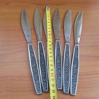 Руски прибори за хранене ножове, снимка 2 - Антикварни и старинни предмети - 33617181