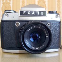 EXA 1b Обектив DOMIPLAN 2,8-50 automatic lens , снимка 3 - Фотоапарати - 39768703