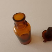 Колекционерско Старо медицинско шише за капки, снимка 1 - Други ценни предмети - 43924206