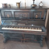 Старинно немско пиано Robert Westphal, снимка 3 - Антикварни и старинни предмети - 43415508