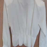 Официална дамска блуза  бяла, снимка 4 - Блузи с дълъг ръкав и пуловери - 39971507