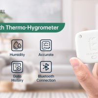 ERICKHILL Хигрометър и Термометър ET 301, Bluetooth, снимка 11 - Други - 43433814