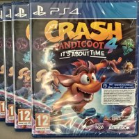 [ps4]! НИСКА цена! Crash Bandicoot 4: It's About Time / НОВИ, снимка 1 - Игри за PlayStation - 35492241