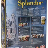 Настолна игра Splendor - Семейна, снимка 2 - Игри и пъзели - 44126560