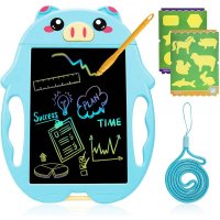 Вечен цветен детски LCD таблет за чертане, писане, рисуване, 2 стилуса, снимка 1 - Рисуване и оцветяване - 43122969