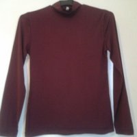 Нова блуза в модерен цвят-марсала, снимка 1 - Блузи с дълъг ръкав и пуловери - 13326039