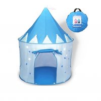Детска палатка замък розов и син вариант, снимка 4 - Други - 36827472