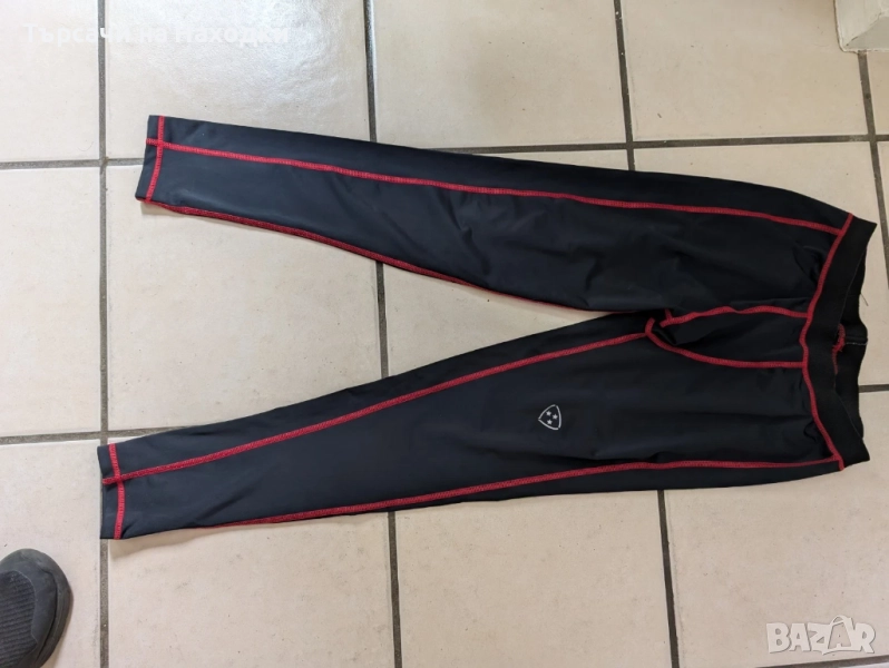 Мъжки спортен панталон Under Armour – размер XL, черен с червени елементи мъжки fitness, снимка 1