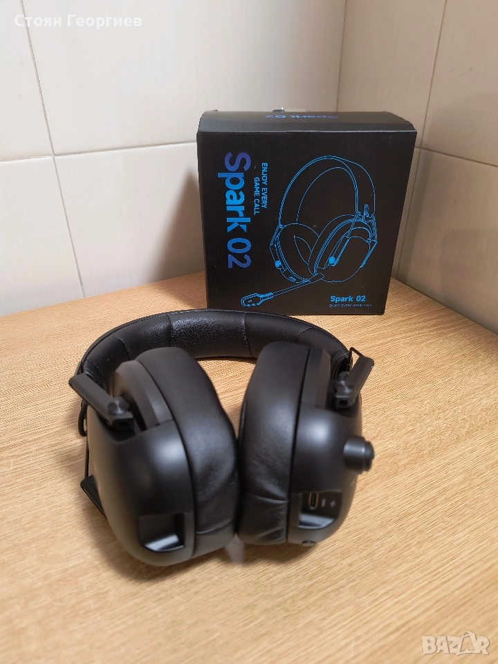 Чисто нови Bluetooth гейминг слушалки SPARK 02, снимка 1