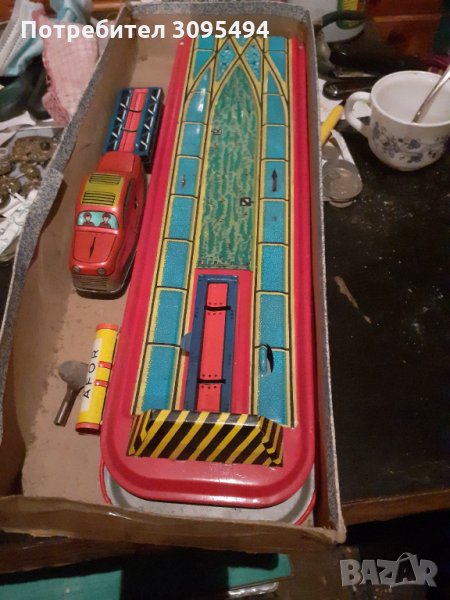 ВЛАКЧЕ.МЕХАНИЧНА ИГРАЧКА. УНГАРИЯ. , снимка 1