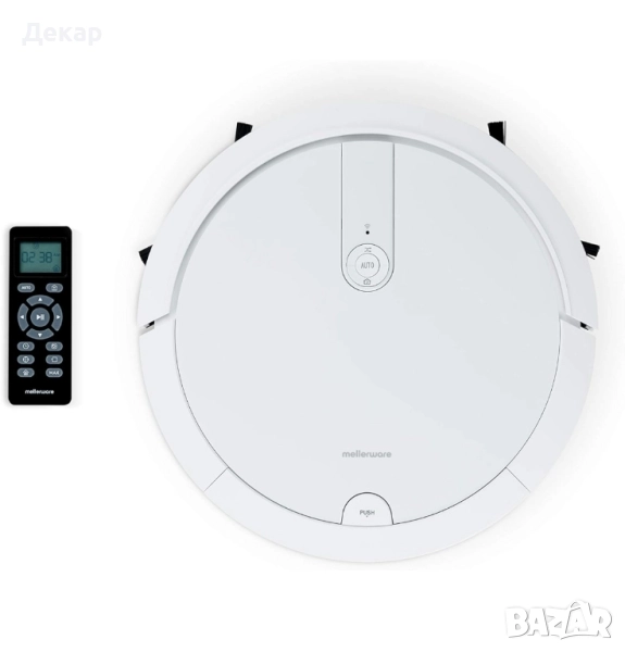 Прахосмукачка робот Mallerware Robot Gyro за сухо и мокро почистване, снимка 1