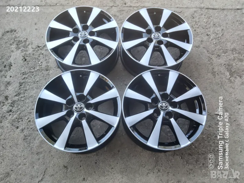4 броя алуминиеви джанти за Toyota Rav4,Corolla,Auris,Avensis,Camry 17, снимка 1