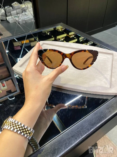 Очила с черен обикновен калъф и ув защита chanel, снимка 1