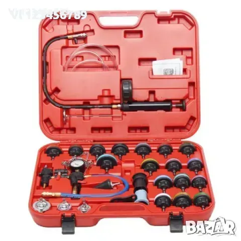 К-т за проверка на херметичността на радиатори 28 части, снимка 1