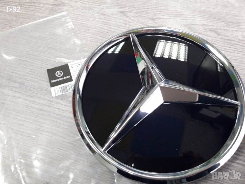 A1778884200**NEU**Mercedes Benz**(185мм.)**ЕМБЛЕМА-КАПАЧКА ЗА ДИСТРОНИК**, снимка 1