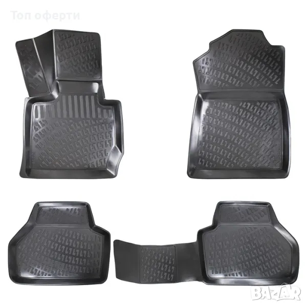 Гумени стелки RizLine съвместими с Bmw X3 F25 2011-2017, снимка 1