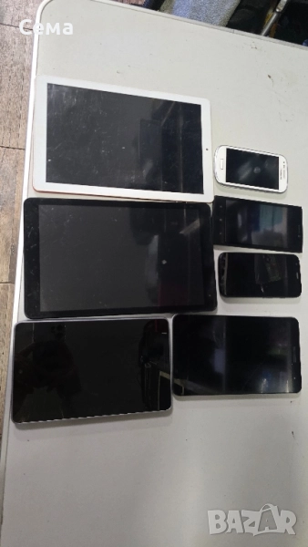 таблети, телефони за части или за ремонт 7бр, снимка 1