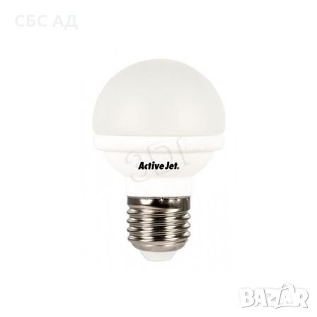 Крушка LED ActiveJet AJE-DS3027G, E27, 5W, топло бяла, снимка 1